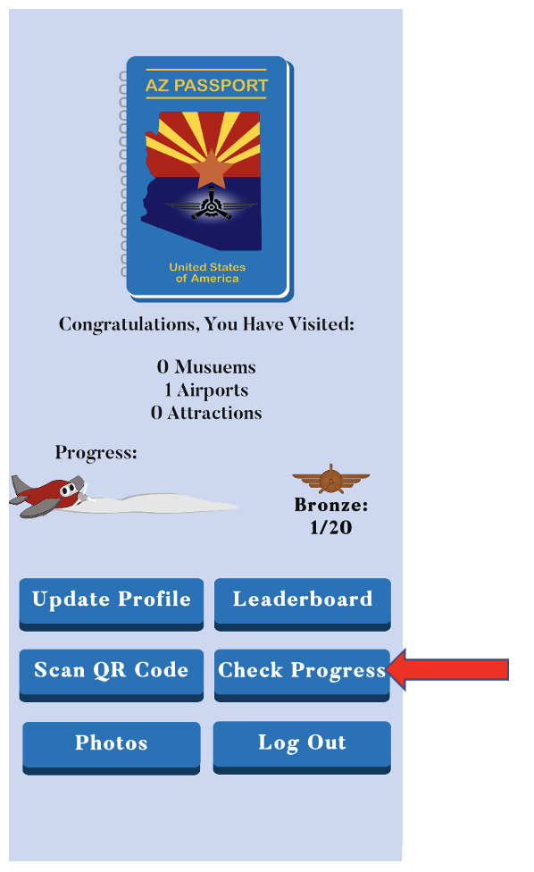 main menu check progress