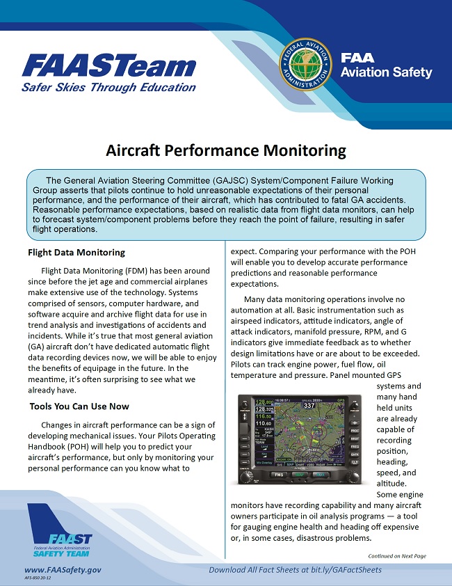 2021 12 1 gajsc aircraft performance monitoring