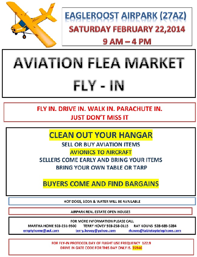 AVIATION-FLEA-MKT-2014