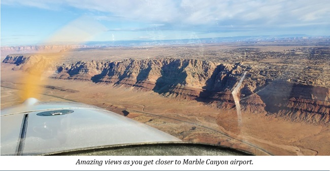 day trip news marble canyon airport