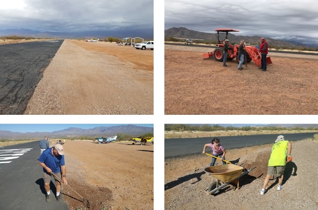 2018-02-working on grapevine airstrip
