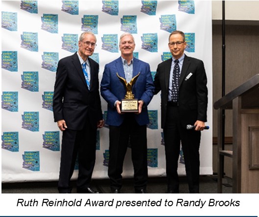 2024 march president report ruth reinhold award randy brooks