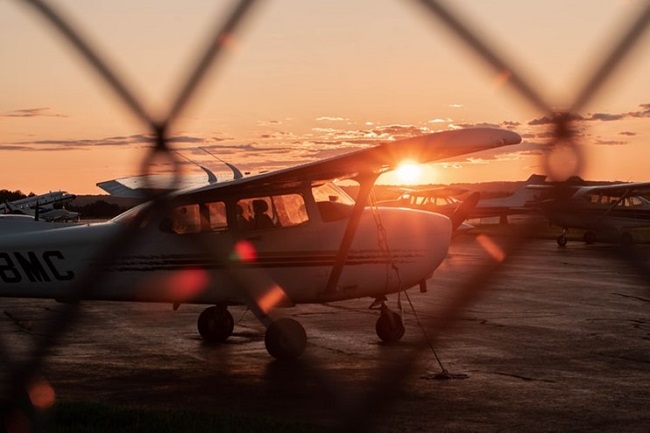 pre flighting yourself landed